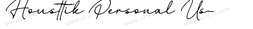 Housttik Personal Us字体转换